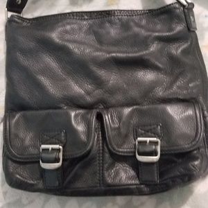 Michael Kors Black Leather Purse